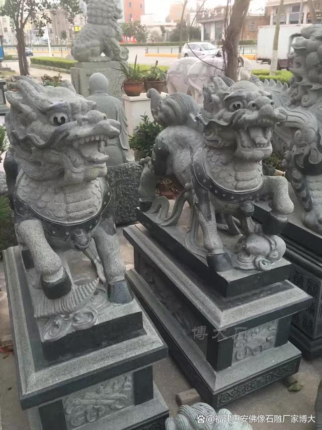 位置详解：最佳摆放点与注意事项爱游戏ayx网站石雕麒麟安放(图12)
